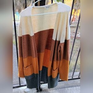 Madewell Multicolor Striped Cardigan